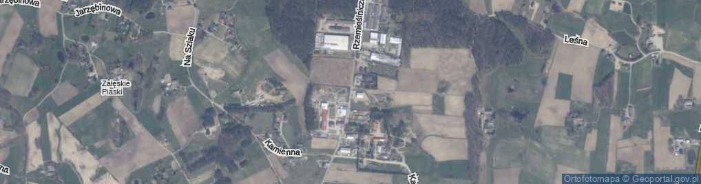 Zdjęcie satelitarne Rzemieślnicza ul.